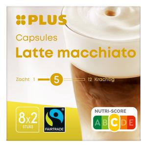 PLUS Koffiecapsules Latte macchiato