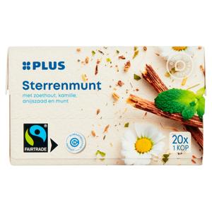 PLUS Thee Sterrenmunt Fairtrade