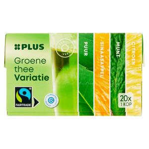 PLUS Groene Thee Variatie Fairtrade