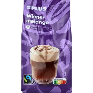 PLUS Wiener melange oploskoffie Fairtrade