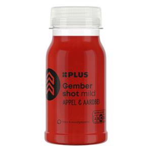 PLUS Vers shot gember aardbei (mild)