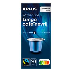 PLUS Koffiecups lungo decaf