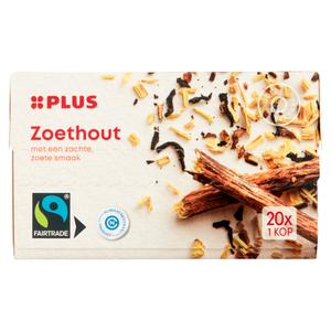 PLUS Zoethout Thee Fairtrade