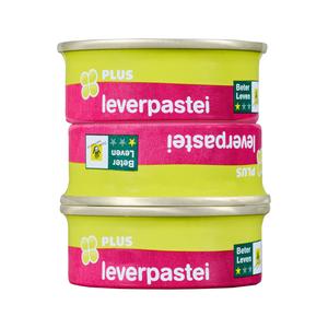 PLUS Leverpastei 3 pack