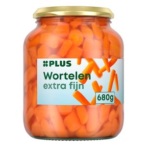 PLUS Wortelen extra fijn