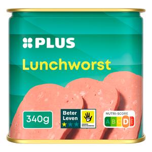 PLUS Lunchworst BLK 1 ster