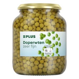 PLUS Doperwten
