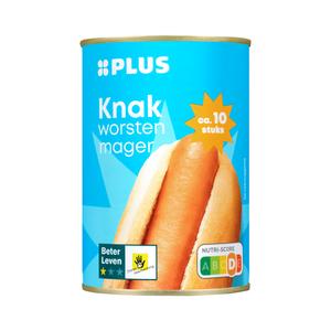 PLUS Magere knakworsten