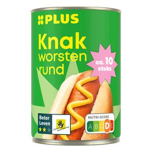 PLUS Runder knakworst