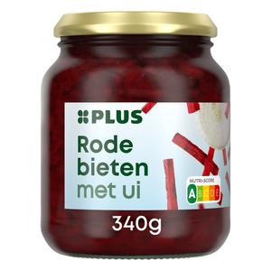PLUS Rode bieten met ui
