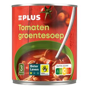 PLUS Tomaten groentesoep BLK 1 ster