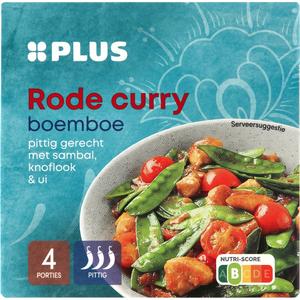 PLUS Boemboe rode curry