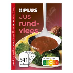 PLUS Jus rundvlees 5-pack