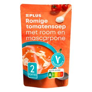 PLUS Soep in zak romige tomatensoep