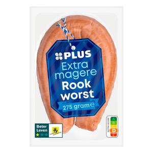 PLUS Extra magere rookworst BLK 1 ster