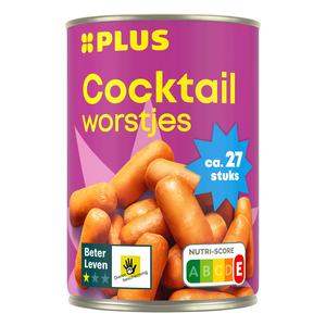 PLUS Cocktailworstjes BLK 1 ster