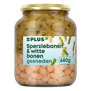 PLUS Sperziebonen met witte bonen