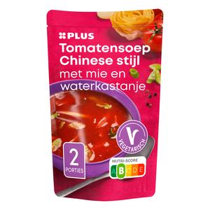 PLUS Soep in Zak Chinese tomatensoep