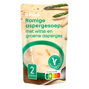 PLUS Soep in zak aspergesoep