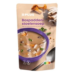 PLUS Soep in Zak Bospaddenstoelensoep
