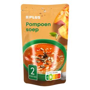 PLUS Soep in zak pompoensoep
