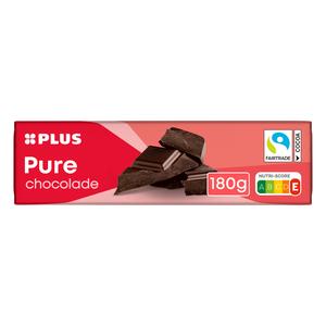 PLUS Chocoladereep puur Fairtrade