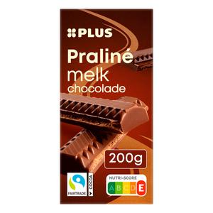 PLUS Tablet chocolade praliné melk