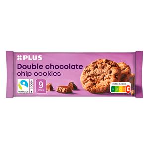PLUS Double chocolate chip cookies
