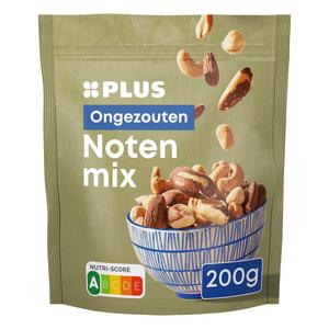 PLUS Notenmix gebrand ongezouten