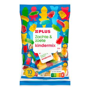 PLUS Zacht en zoete uitdeelmix 10 zakjes