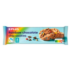 PLUS Rainbow chocolate chip cookies