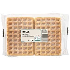 PLUS wafels met poedersuiker