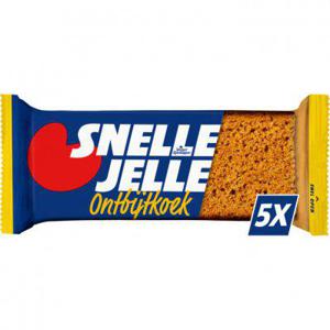 Snelle Jelle Ontbijtkoek naturel repen