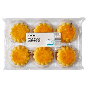PLUS Stercakejes roomboter 6 stuks