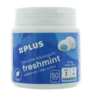 PLUS Kauwgom filled Freshmint