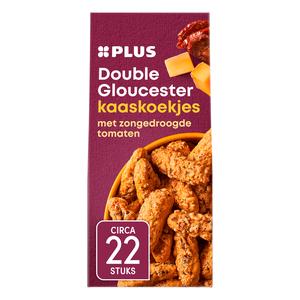 PLUS Kaaskoekjes zongedroogde tomaat