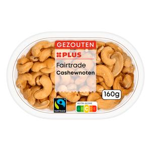 PLUS Cashewnoten Fairtrade (gez)