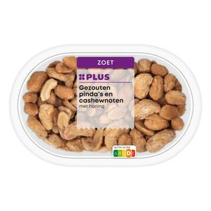 PLUS Gezouten Pinda's & Cashew met honing