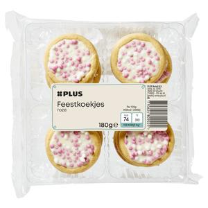 PLUS Feestkoek roze