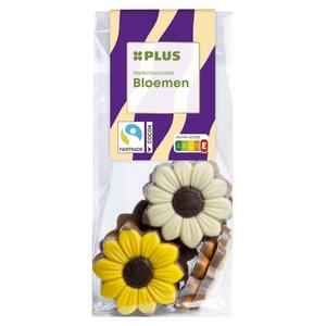 PLUS Chocoladefiguren bloemen melk