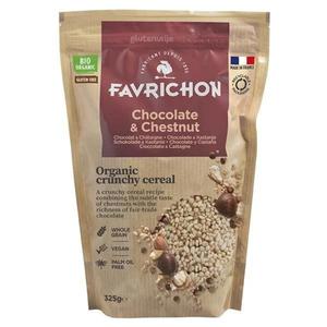 J. Favrichon Knapperige Muesli Chocolade & Kastanje Biologisch THT 22-07-2025 - Glutenvrij