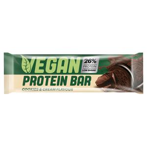 Lidl Vegan protein bar cookies & cream