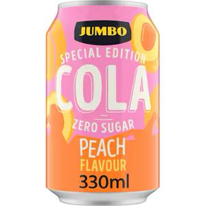Jumbo Cola Zero Sugar - Special Edition Peach