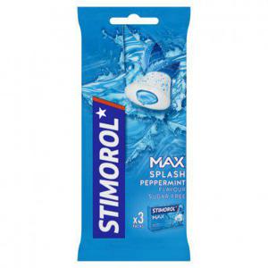 Stimorol Max splash kauwgom peppermint sugar free