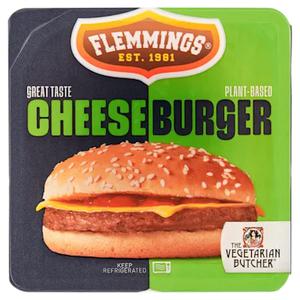 Flemmings Cheeseburger plant-based