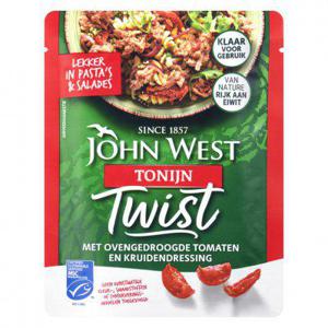 John West Tonijn twist ovengedroogde tomaat