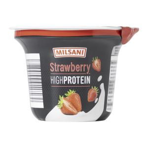 Milsani High protein yoghurt aardbei