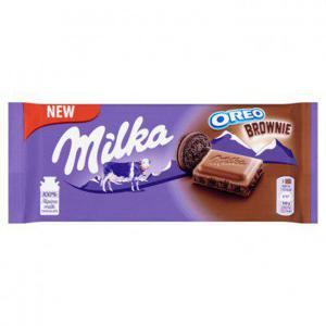 Milka Brownie chocolade reep