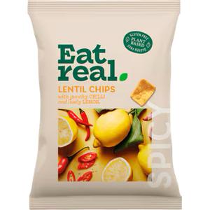Eat Real Chilli & Lemon Lentil Chips