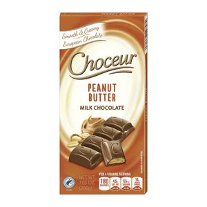 Choceur Chocoladereep pindakaas